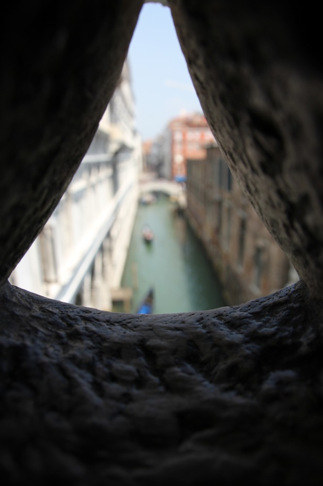 Vista da Ponte dei Sospiri