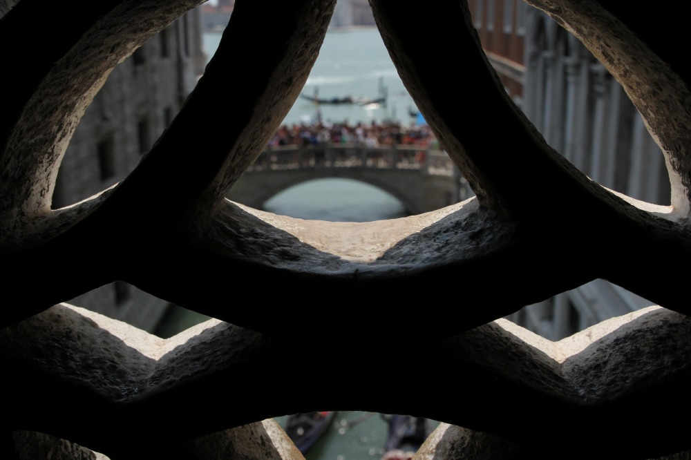 Vista da Ponte dei Sospiri