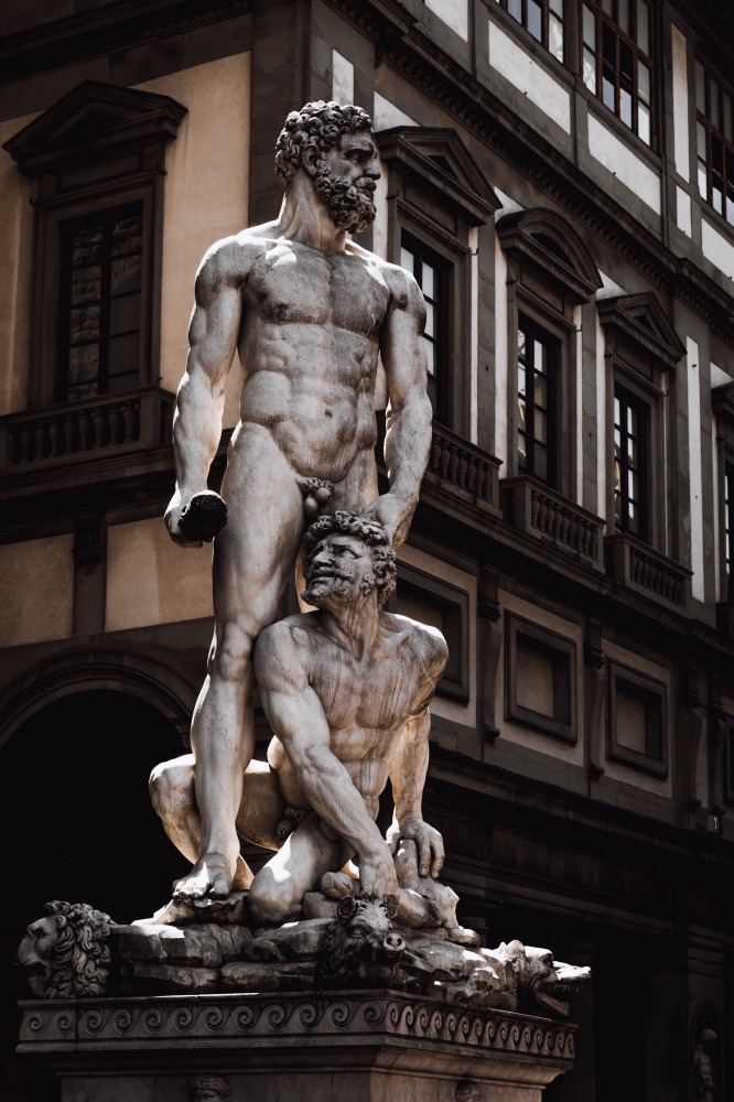 Hercule & Cacus (Baccio Bandinelli)