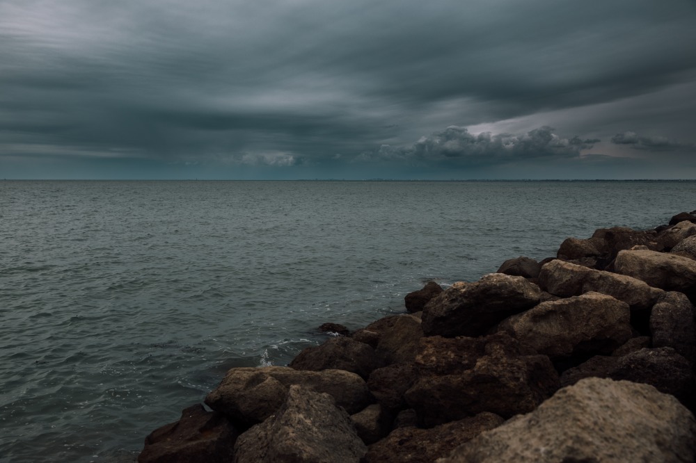 La Rochelle sous la pluie